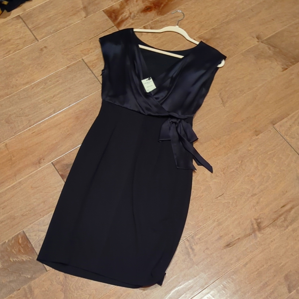 LK Bennett Paolina size 6 dress silk black